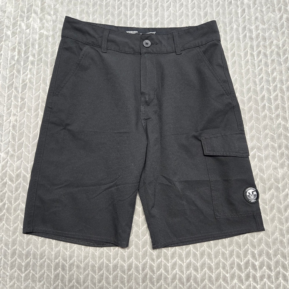 Vans‎ Vanphibian Series Mens Black Hybrid Cargo Walk Shorts Size 28 VN-K0FEBLK